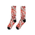 thumbnail image 5 of Friday The 13th Jason Voorhees Socks Tombstone Ski Mask Men's 1 Pair Crew Socks, 5 of 5