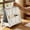 White, variant on Anhility Foldable Desktop Organizer, Desktop Caddy Standing Desktop Organizer Storage Bag for College Dorm Rooms, Office and Home, 13.8 x 12.6 x 6.7 in (Gray)
