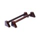 thumbnail image 5 of 2 piezas Barra de empuje de madera Manijas de empuje, soporte, barra ergonómica paralete de paralete de paralete ergonómica para el gimnasio en casa L, 5 of 9