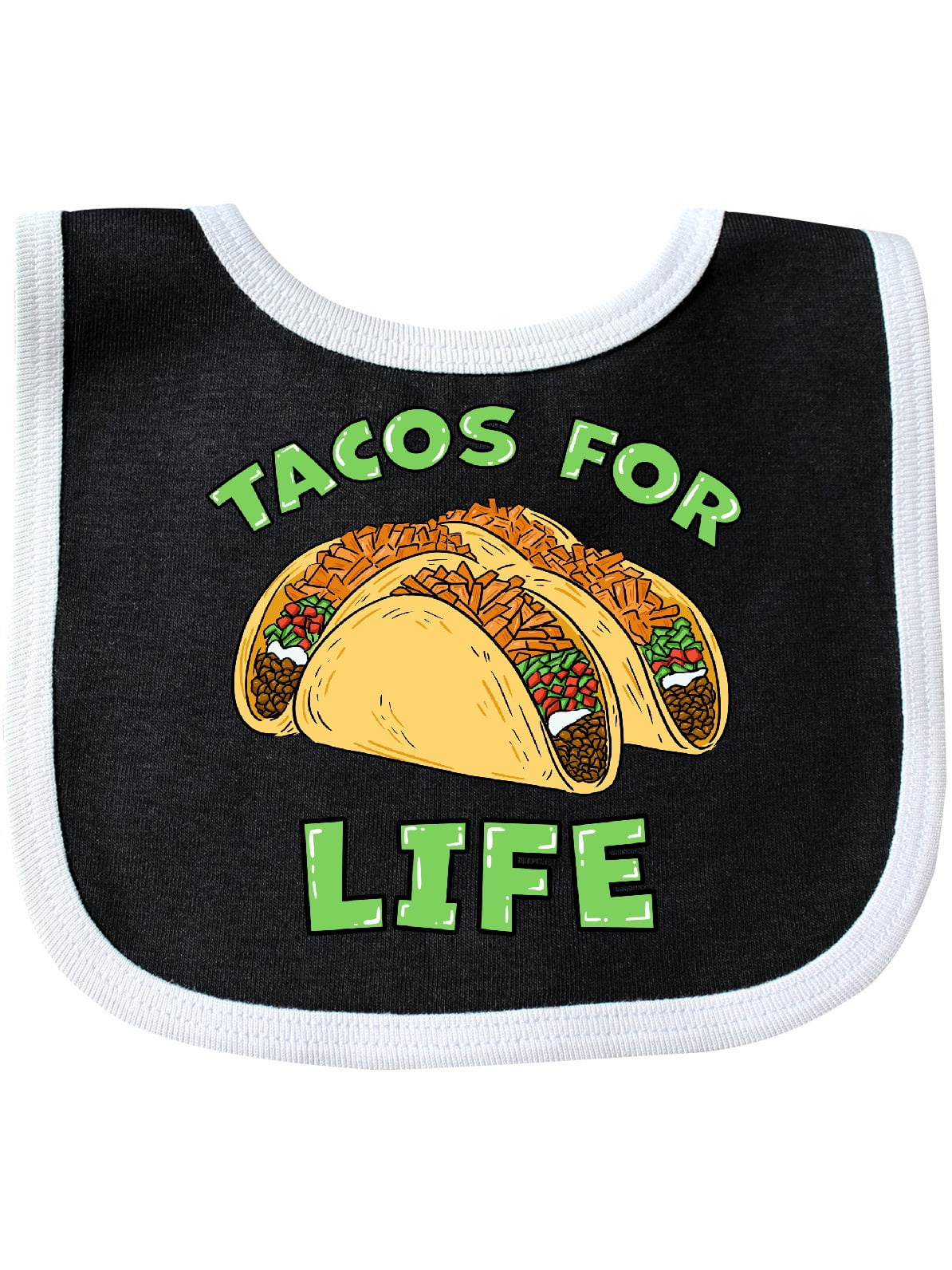 Tacos For Life Baby Bib
