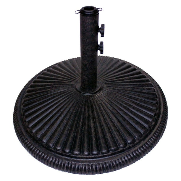 Paradise Cove Designs 62 Lb Fluted Patio Umbrella Stand Walmart Com Walmart Com