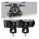 thumbnail image 4 of 2 Pzs Faros Auxiliares Doble Color Led 70w Para Auto Moto, 4 of 7