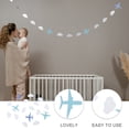 thumbnail image 2 of Oraceous Glitter Paper Garland Airplane and Cloud Ornaments Garlands for Wedding Baby Shower Birthday Party Decorations, 2 of 11