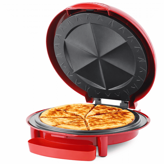 Vivicreate Vivicreate Electric Quesadilla Maker with Nonstick Plates, 11 inch Even Heating Cooker with Indicator Lights & Drip Tray, Compact Storage