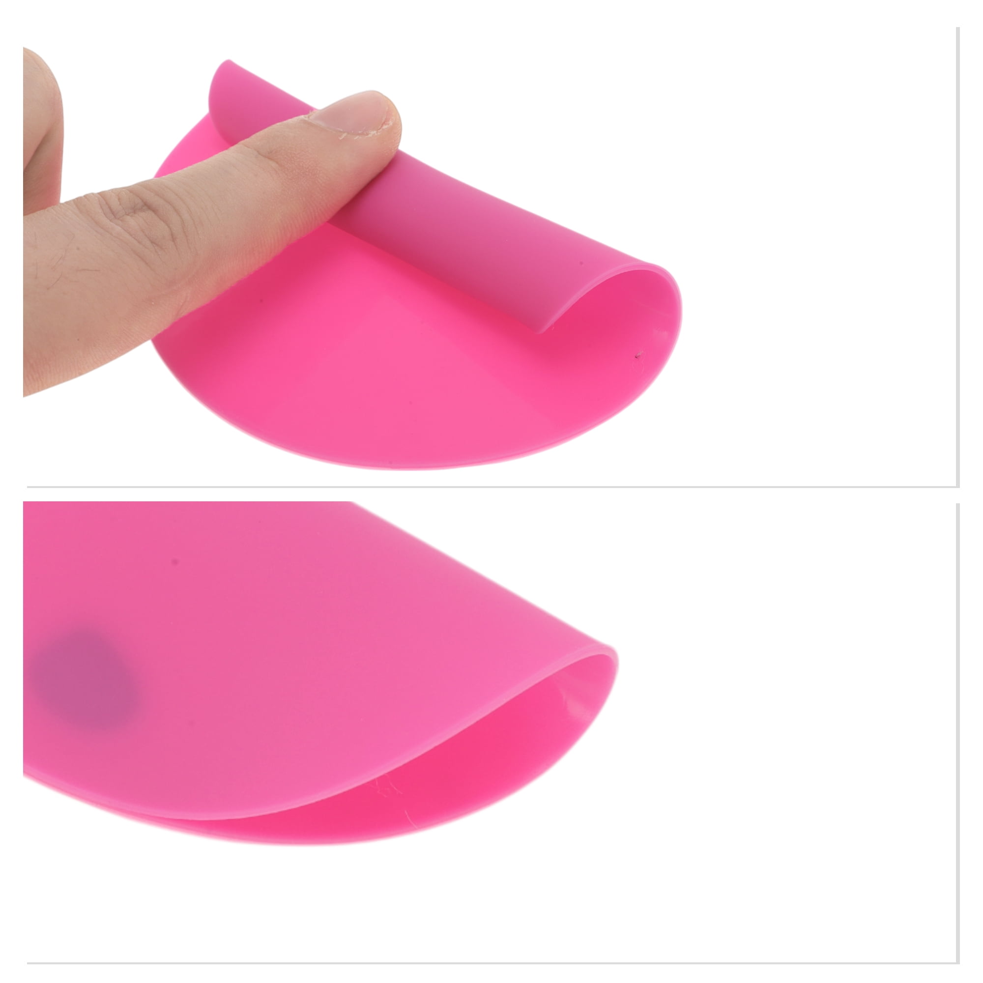 Unique Bargains Rollable Nail Art Stamping Mat 5 Pcs Rose Red