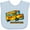 AE-Light Blue, variant on Inktastic How I Roll School Bus Boys or Girls Baby Bib