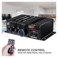 thumbnail image 2 of 12V Hifi Power Amplifier Stereo Home Car BASS Amp Car Speaker Class D Car Home Sound Power Amp Car Amplifier ,Efficient, 2 of 6