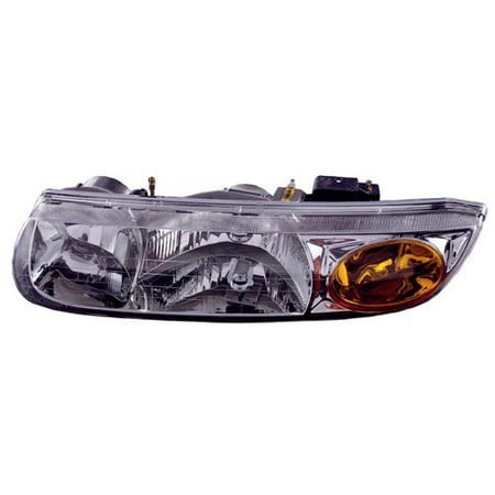 Saturn Sl2 Body Parts - Go-Parts » 2000 - 2002 Saturn SL2 Front Headlight Headlamp Assembly Front Housing / Lens / Cover - Left (Driver) Side - (Sedan) 21112455 GM2502206 Replacement For Saturn SL2
