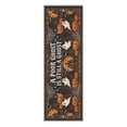 thumbnail image 2 of GENIMO 2'x6' Halloween Runner Rug, Washable Non Slip Soft Whimsical Ghost Indoor Outdoor Hallway Runner for Porch Patio Kitchen Entryway, Midnight Orange, 2 of 6