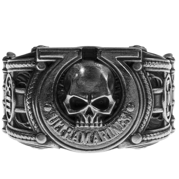 Starforged Warhammer 40K Sigil Ring of Ultramar & Ultramarines Space Marine Legion