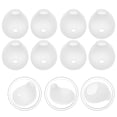 thumbnail image 3 of Raindrops Earbuds Protector Earbuds Cap Silicone 10 Pairs White, 3 of 8
