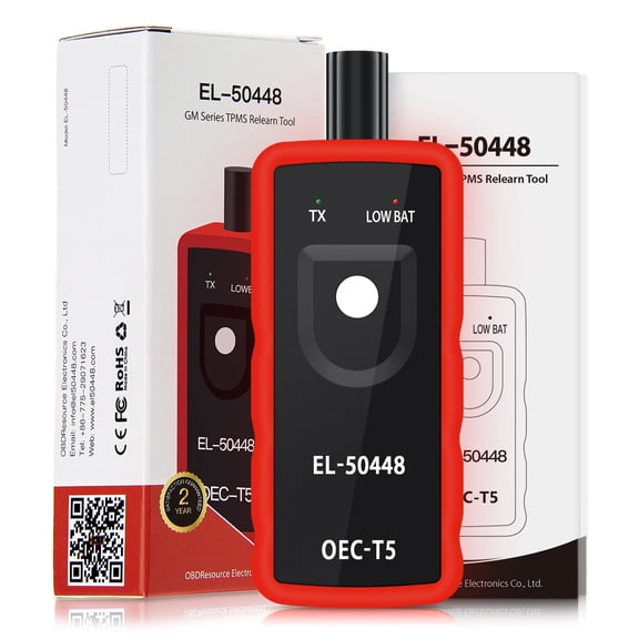 EL-50448 Cars TPMS Relearn Tool, Auto TPMS Reset Model Tool, for Series Vehicles 2006-2023,Tire Pressure Monitor Sensor Activation