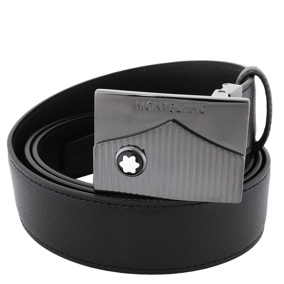 Montblanc Classic Line Men's Smooth Leather Belt - Walmart.com