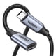 thumbnail image 1 of Cable de extensión USB C UGREEN de 10 Gbps/100 W, 0,5 m, gris, 1 of 7