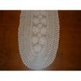 thumbnail image 1 of Tapestry Trading NL-14I1636 14 x 36 in. Handmade Indian Crochet Table Runner, Ivory, 1 of 1