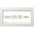 thumbnail image 1 of Shamp, Cindy 32x17 White Modern Wood Framed Museum Art Print Titled - Explore, 1 of 4