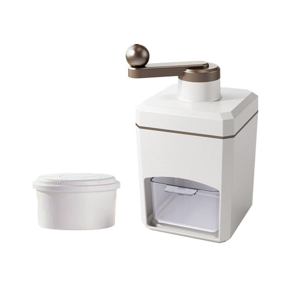 Ice Crusher Machine Manual Rotary Ice Cream and Slushy Making Machine Shaved Ice Walmart.ca