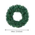 thumbnail image 5 of KUNPENG Value Christmas Wreath 15.75" Affordable Xmas Wreath for Front Door Outdoor Indoor Holiday Season Decor, 5 of 7