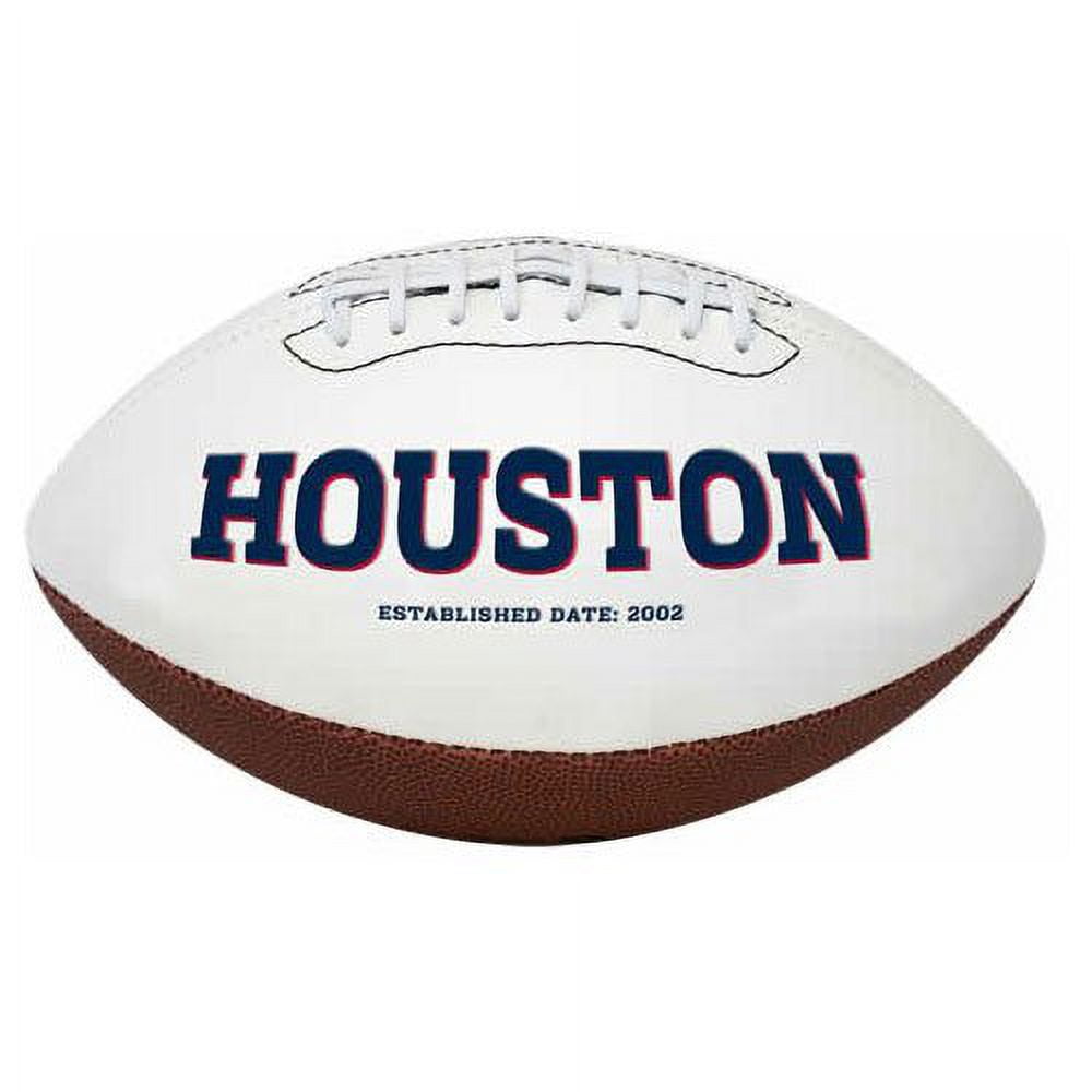 rawlings signature series full-size football, houston texans