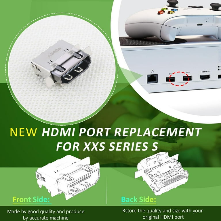 REPLACEMENT -HDMI PORT Connector Socket Motherboard For Microsoft Xbox
