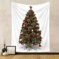 thumbnail image 2 of Moocorvic Christmas Tree Tapestry Green Tree Decorative Wall Hanging Home Decor Decoration, 2 of 8