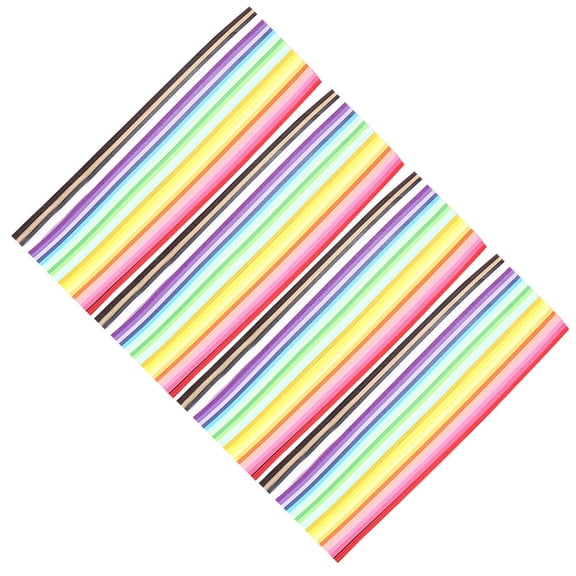 SEWCHICS Star Paper Strips Multi-Colored 2160Pcs 9.24X1.97X0.39in