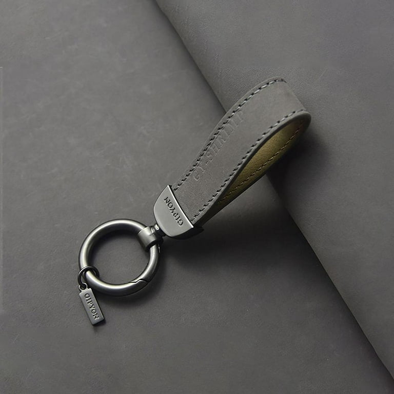 Leather Keychain For Women and Men Key Holder For Keychain 360