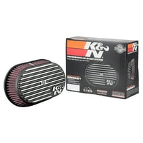 K&N Air Intake System: Air Cleaner Kit for Harley Davidson 2008 - 2017 Touring , Softail Models 96CI, 103CI, Road Glide, Softail, Street Glide, Road King RK-3952