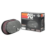 K&N Air Filter Large Size Service Kit Cleaner and Red Oil Plus 2 K&N  Stickers Included