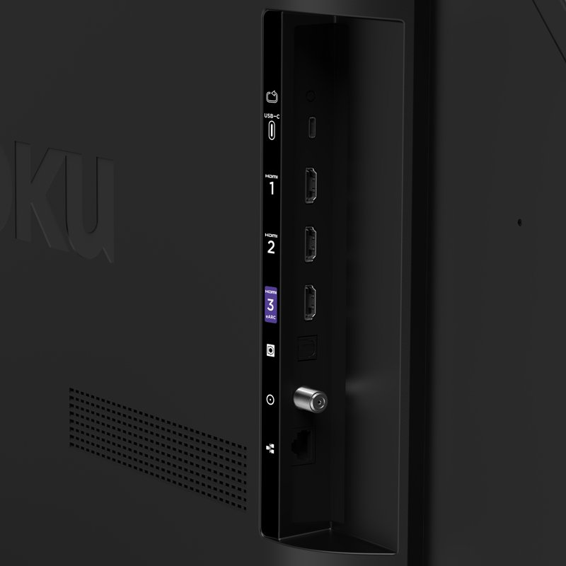 Roku Smart TV 55-Inch Select Series, 4K HDR TV Roku TV with Enhanced Voice Remote gallery view