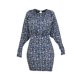 thumbnail image 1 of 418-57 Vestido multicolor Cklass 418-57, 1 of 2