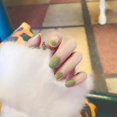 thumbnail image 1 of 24 uds., uñas postizas verdes suaves, uñas postizas cortas brillantes para mujeres y niñas kaili Sencillez, 1 of 2