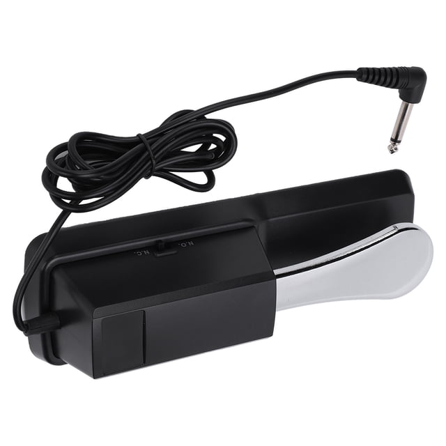 Sustain Pedal, Piano Sustain Pedal Convenient For MIDI Keyboard For Digital Pianos For Portable Keyboards For Keyboard Synthesizer