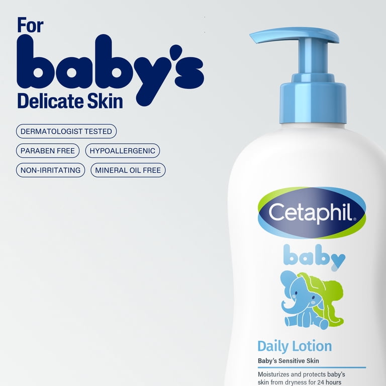 Cetaphil Baby Daily Lotion With Organic Oils, 13.5 Fl Oz photo 5