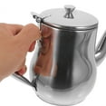 thumbnail image 2 of SHISUYAN Stainless Steel Grease Container Household Oil Pot Oil Container Convenient Oil Holder, 2 of 9