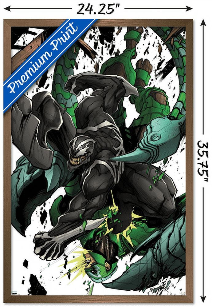 Marvel Comics - Scorpion - Venom #4 Wall Poster, 22.375" x 34", Framed