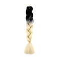 thumbnail image 4 of braveheart Gradient Color Women Braid Hair Large Braiding Hair Wigs High Temperature Fiber Synthetic Hair Extensions, 4 of 6