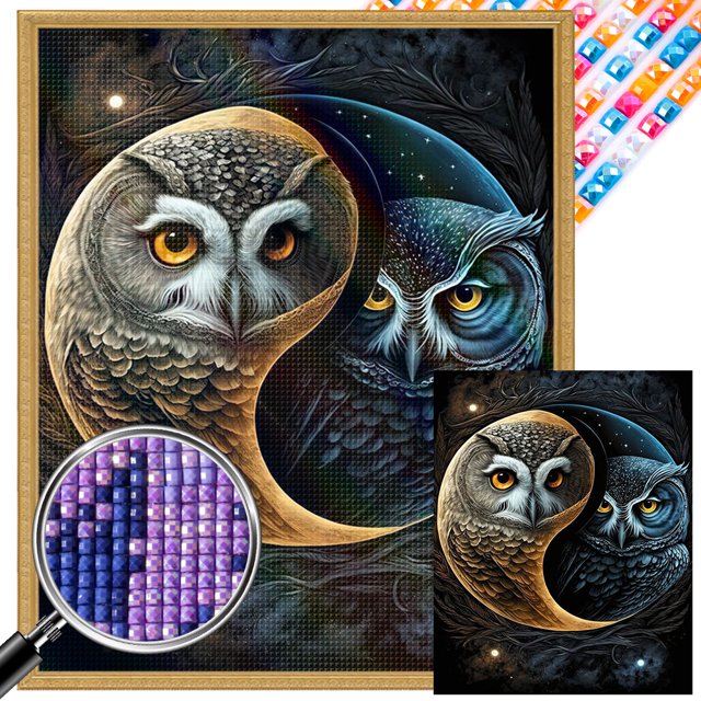 Kit Con Cuentas Cuadradas 5D DIY Del Artística 45x55cm