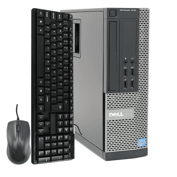 Restored Dell OptiPlex 7010 Desktop SFF Computer PC Intel Core i7 3.40GHZ Processor 16GB Ram 120GB SSD + 500GB HDD BTO Wifi & Bluetooth HDMI AMD Radeon RX 550 4GB GDDR5, Windows 10 (Refurbished)