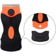 Razor Blade Scraper 2 pcs Cooktop Scraper Handle Adhesive Scraper with