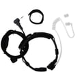 thumbnail image 3 of Auriculares de Tubo de Aire de Auriculares Micrófono Garganta de 2.5mm para Sunnimix Auricular de audio auricular, 3 of 8