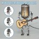 thumbnail image 1 of Lámpara de robot con micrófono de estilo retro USB que sostiene la guitarra con luz, decoración vintage para el hogar, 1 of 2