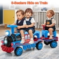 thumbnail image 2 of Carriage OLAKIDS Train para niños, viaje en tren con almacenamiento de 3 a 8 años, 2 of 9