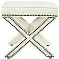 thumbnail image 3 of Modway Rivet Upholstered Bench or Ottoman, Multiple Colors, 3 of 5