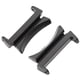 thumbnail image 2 of 1 par/set adaptador de conexión de correa de acero inoxidable para Galaxy Watch 4 pieza de conexión de correa de reloj negro, 2 of 5