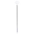 thumbnail image 1 of Unique Bargains 24' x 5' Handheld Sign Stand Sign Stands for Display Sign Holder Stand Holder Metal Fan-Shaped, Silver, 1 of 5