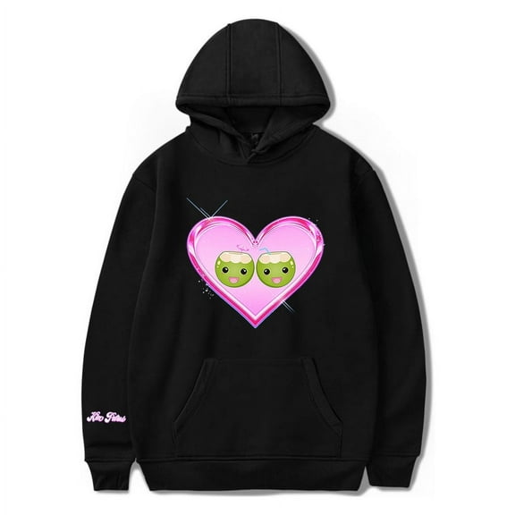 Kim Petras Hoodies sweatshirt Merch Coconuts print ,Kim Petras Unisex Trend Casual Street Clothing sweatshirt