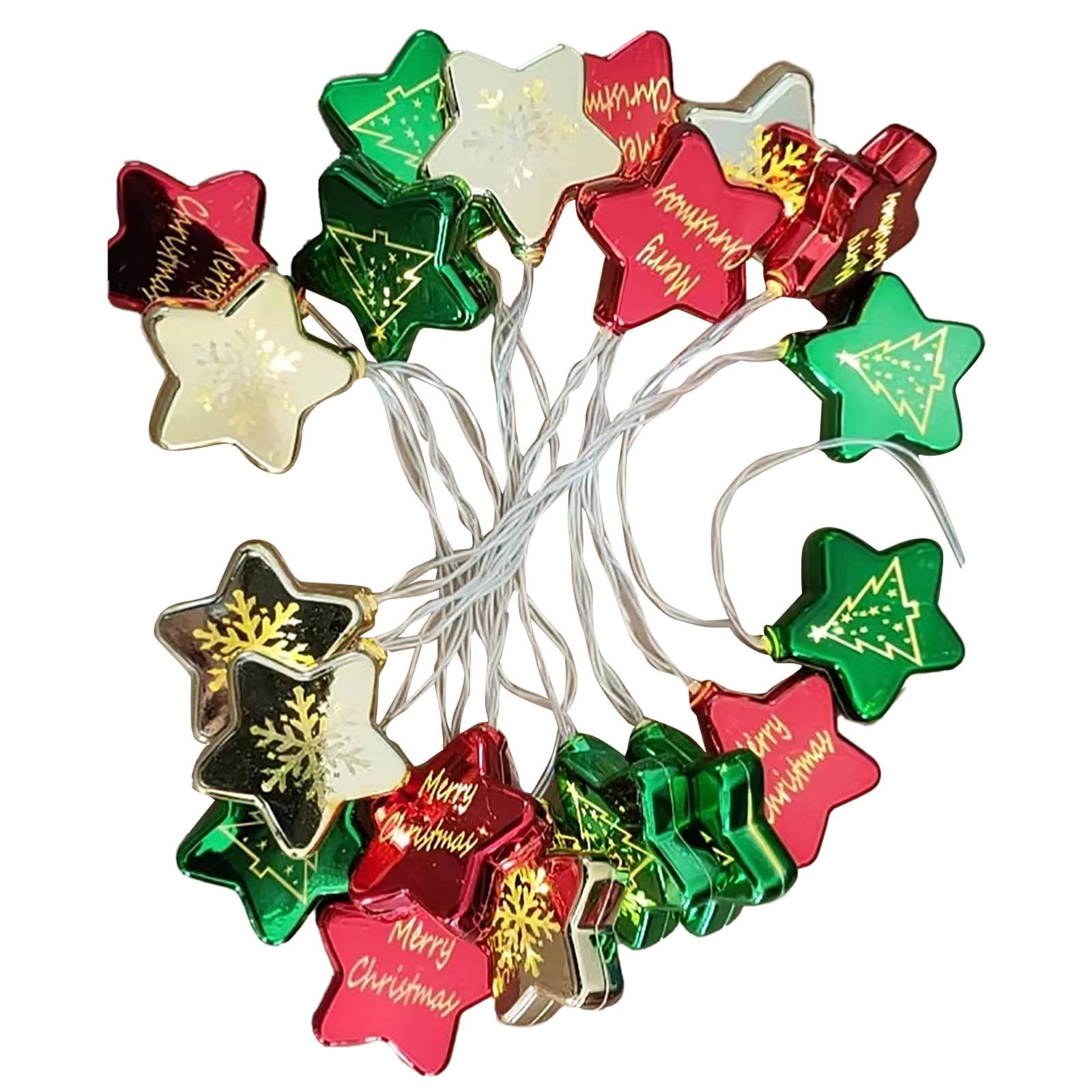 round Bulb Christmas Lights Outdoor Christmas Tree Ball Ornaments