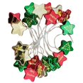 thumbnail image 1 of Boules de Sapin de Noël Ornements Lumières de Noël Intérieures Guirlandes Lumineuses Extérieures Insert Bout en Bout Extensible Ornements de Sapin de Noël Cheminée Porche Couronne, 1 of 9