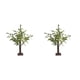 thumbnail image 2 of Yuarrent Lámpara de árbol bonsái elegante y práctica, luz que cuida los ojos, regalo, lámpara LED en forma de árbol, luz nocturna, blanco cálido Desprendimientofondo55CM 2Conjunto, 2 of 6